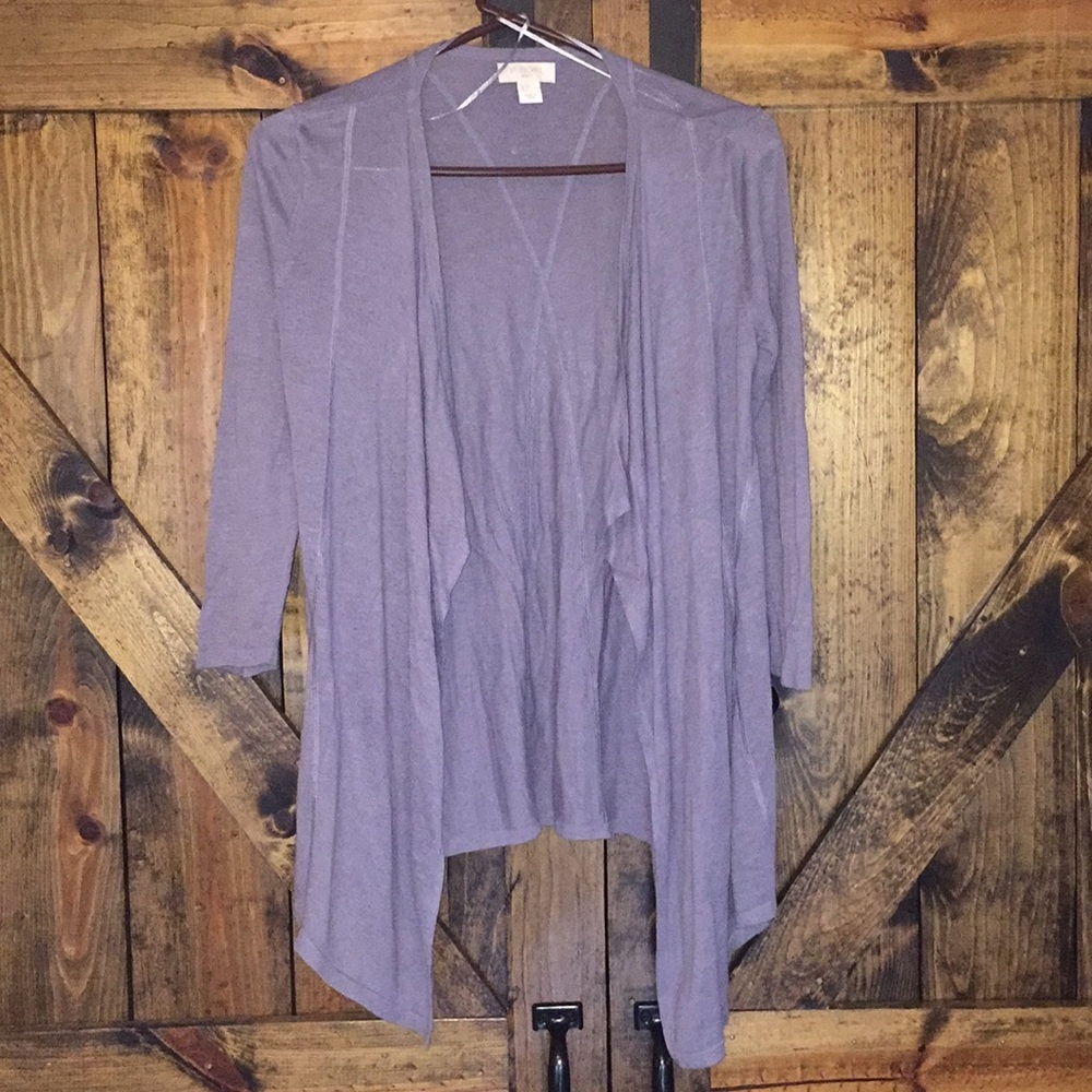 St. Tropez West navy grey cardigan!